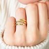 Anillo Popular Transfronterizo de Acero Inoxidable con Nombre Personalizado Anillo Creativo DIY con Marcado de Letras Inglesas