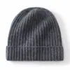 Gorro de punto 100% cachemir puro, suave y cómodo, proporciona calor y protección contra el frío, adecuado para ciclismo al aire libre, un gorro de punto, un gorro que cubre las orejas y un gorro para clima frío