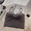 Roupa íntima linda de seda gelada com costas bonitas, copo fixo integrado com bojo, peça íntima, camisola pequena, alças ajustáveis, para menina, estilo tomara-que-caia