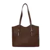 Bolso Tote Retro de Nicho para Viajeros de Gran Capacidad para Mujer, Nuevo Diseño de Moda, Alta Apariencia, Bolso de Hombro Único, Bolso de Mano Casual de Moda