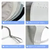 Máscara de Proteção Solar de Seda Sintética de Verão para Mulheres, Proteção Solar Facial Completa, Raios Ultravioleta Anti-Ultravioleta UPF50+, Seda Sintética de Amora, Respirável, Faz o Rosto Parecer Menor