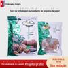 Xinjiang papel nogueira saco de embalagem 500g auto-selante ponto 1000g noz saco de presente plástico