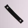 Cinturón Negro Anticaída para el Hogar Cinturón de Fijación de Muebles Correa Inflable para Perforar Ojo Correa de Sujeción con Ojales Perforados
