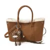 Bolso de Mano Simple para el Trabajo para Mujer 2025 Invierno Nueva Moda Bolso de Hombro de Moda Bolso Cruzado Elegante