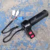 Manija reguladora de velocidad para coche eléctrico, coche de litio con manija giratoria de engranaje, manija de repostaje, manija reguladora de velocidad para triciclo, accesorios para coche eléctrico 0.3