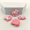 Lindo Dibujo Animado Animales de Invierno Sanrio Perro Parchal Accesorios de Resina Pegamento Crema Accesorios DIY Material para Funda de Teléfono