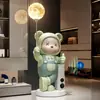 Altavoz Xiaoai 2026 Modelo Nuevo Oso Violento Decoración de Sala de Estar Mueble de TV Grande de Pie Adorno Lateral Regalo de Inauguración