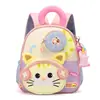 Mochilas nuevas y lindas para niños, perfectas para el kínder, edades 3-6, mochilas pequeñas para niños pequeños, mochilas de nailon de doble hombro