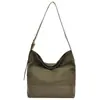 Bolsa marrón de estilo Maillard retro transfronteriza, bolsa de moda de alta gama para mujer de gran capacidad, bolso de hombro y para llevar debajo del brazo