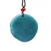Pingente Pixiu Azul Água de Jadeíta Autêntico Grau A Que Responde a Todos os Pedidos, Vem com um Cordão, Joia de Jade Exquisita, Atacado