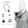 Nova Câmera Esportiva Liberação Rápida Forte Magnético Silicone Montagem de Pescoço para Celular Perspectiva em Primeira Pessoa Antichoque Transmissão ao Vivo