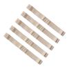 Punto 3.0cm Color Piel Poliéster Tejido Elástico Correa Peluca Tocado Malla Gorro Envolvente Banda de Goma Longitud Ajustable