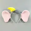Diadema Cabeza de Pato Oso Diadema de Dibujos Animados Stella Femenina Diadema de Oso Conejo Orejas de Oso Pinza para el Cabello Adultos Niños Ballet Vendiendo Lindos Accesorios para el Cabello
