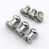 Tornillos de Acero de Titanio, Tachuelas para Pezones, Artículos de Cuero Hechos a Mano para Bricolaje, Cabeza de Monje, Equipaje, Cinturones, Accesorios Metálicos al por Mayor, Ventas Directas de Fábrica