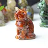 [Adornos de Gato de la Suerte] Resina Tallada a Mano Mascota de la Suerte Decoración para Hogar y Tienda Creativo