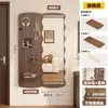 Espejo de Vestir Oculto con Tablero Perforado Personalizado de Fábrica, Espejo de Cuerpo Entero Deslizante Cerrable, Espejo Oculto para Vestidor de Entrada del Hogar