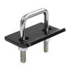 Accesorio tensor de placa estable con gancho para brazo de remolque, apto para remolques de boca cuadrada americanos, antivibración, antisuelto y antisonido anormal.