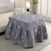 Funda Cuadrada Gruesa de Nuevo Estilo para Mesa con Calefacción Eléctrica, Parrilla Eléctrica, Colcha de Invierno