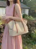 Bolso Tote de Moda 2026 para Viajes de Trabajo para Mujeres, Gran Capacidad, Bolso de Hombro Simple y Versátil, Bolso de Mano, Bolso Tejido Estilo Coreano