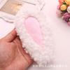 Súper lindos accesorios de tela con orejas de conejo al por mayor diadema de felpa accesorios para diadema decoración de ropa DIY cabeza de dibujos animados