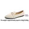 Transfronterizo Europeo y Americano 2026 Adelgazante Estilo Chanel Primavera Nuevo Talla Grande Slip-On Punta Fina Zapatos de Punta Fina al por Mayor