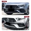 Adecuado para Mercedes-Benz Clase A W177 Modelo Temprano A45 A45S 2019-2023 Lip Frontal, Splitter Frontal, Spoiler Modificación Parachoques Delantero