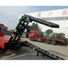 Remolque de plataforma para excavadora modificado escalera de elevación hidráulica semirremolque portón trasero de coche modificado control remoto hidráulico fabricante
