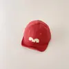Chapéu de Bebê Primavera e Outono Touca Infantil Estilo Coreano Capuz de Beisebol para Meninos e Meninas Chapéu de Sol Fofo da Moda para Bebê