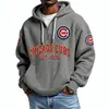 Ropa nueva para hombre transfronteriza, bestseller de Amazon, sudadera nueva con cremallera y múltiples bolsillos, sudadera de moda de comercio exterior, serie NFL