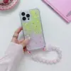 Funda de Teléfono Móvil Degradada para Viajero Adecuada para Apple 15PROMAX Comercio Exterior 14/13 Personalidad 12 Pulsera de Mariposa 11