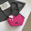 Bolsas de Design de Nicho para Mulheres 2025 Nova Bolsa de Ombro da Moda Outono Versátil Grande Capacidade Bolsa de Tecido Bolsa Tote para Trabalho