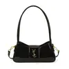 Bolsa Ysl de Alta Qualidade Estilo Francês para Mulheres, Novo Modelo 2026, Bolsa de Ombro de Luxo Leve, Bolsa de Mão Texturizada Versátil, Tendência