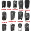 KD VVDI TY Sub-Máquina Carcasa de Reemplazo de Llave B5 A6 DS Plegable Carcasa Hoja Estilo Coreano Plegable Carcasa