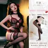 Nuevo body sexy y seductor de retazos de encaje para mujer, lencería ajustada con tirantes, ropa de dormir sexy