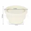 Tapón de Goma para Escalera de Piscina Accesorios Submarinos para Escaleras Accesorios de Repuesto Universales Nuevo Tapón de Goma Blanco Paquete de Dos