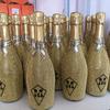 Adesivo de garrafa de vinho Diamond Wine Cross-border Diamond Bar Diamond Champagne garrafa de vidro garrafa de bolha acrílico adesivo de diamante