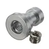 Adaptador de Tornillo de 1/4 a 3/8 para Cámara, Tornillo Largo de Hierro, Accesorios de Fotografía, Tornillo de Conversión CNC