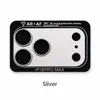 Aplicável ao Filme de Lente Apple 18pro com Strass Cobertura Total Integrado Fosco AR Antirreflexo Armadura de Metal Proteção de Câmera