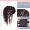 Peluca con flequillo y banda para el pelo con diamantes de imitación, reedición de una sola pieza, peluca femenina con cubierta para la cabeza, cabello blanco, pieza de cabello sin costuras