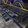 Venta al por mayor de fábrica Sofá para cabina KTV Cabina de bar en forma de U Combinación de sofá de bar