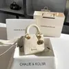 Dropshipping Bolsa Lady Dior Luxuosa em Relevo Coleção Primavera/Verão 2026 Bolsa de Mão de Escritório de Alto Padrão Atacado