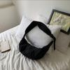 Bolso bandolera de nailon de gran capacidad para mujer, bandolera ancha, informal, estilo japonés.