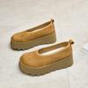 Sapatos Torre de sola grossa com elevação interna para mulheres, tênis casual retro novo da primavera de 2025, tênis de treino alemão, sapatos Forrest Gump