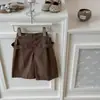 Novidades de outono: Garota descolada estilo coreano! Conjunto de duas peças para meninas com top de letra estampado com cordão e calça casual para primavera e outono