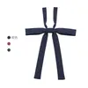 [Compre Um, Leve Outro Grátis] Gravata Borboleta Original Jk para Mulheres, Sarja Fina, Cabo Longo Pequeno, Gravata Borboleta, Acessório de Uniforme de Camisa, Versátil e na Moda
