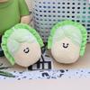 Jelycat Estilo Ajo Verdura Peluche Pan Colgante Llavero Muñeca Linda