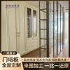 Foshan Guarda-Roupa para Casa Inteira Quarto Madeira Maciça Closet Geral Personalizado Gabinete de Ilha Francês Closet Aberto Personalizado