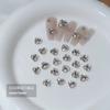 Pilha de tamanho pequeno de produtos acabados de diamante on-line popular super branco mini pilha de Diamond Ball unhas jóias prego acessórios de diamante