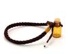 Joyería de botella de aceite esencial Red Mayorista red de cuerda pulsera colgante de botella de aceite esencial de arcilla blanda pulsera de perfume de aromaterapia botella individual