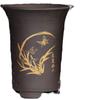 Maceta para Orquídeas de Arena Morada Maceta para Orquídeas de Arena Morada Yixing Maceta de Cerámica para Orquídeas con Plato Paquete de Mayorista Daño